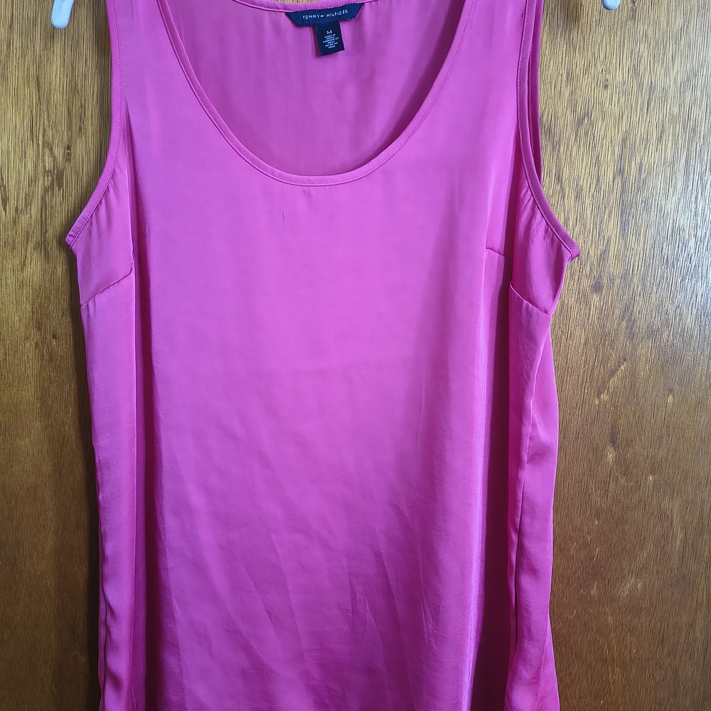 Tommy Hilfiger Vibrant Pink Tank Top